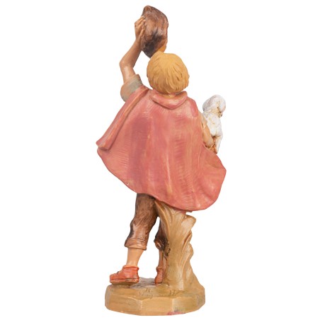 Pastor with hat and pecora 9.5 cm Fontanini