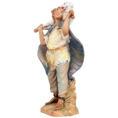 Pastor with pecan in shoulder 9.5 cm Fontanini 2