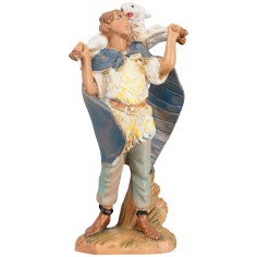 Pastor con oveja al hombro 9,5 cm Fontanini