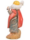 Old pastor with sheep on his shoulders 9.5 cm Fontanini
