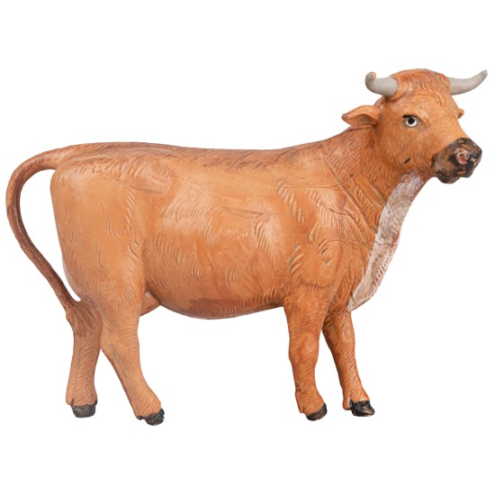 Bue in piedi per statue cm 10 Fontanini per presepe Mondo