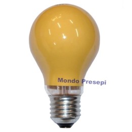 Lampada goccia 25W E27 Arancio