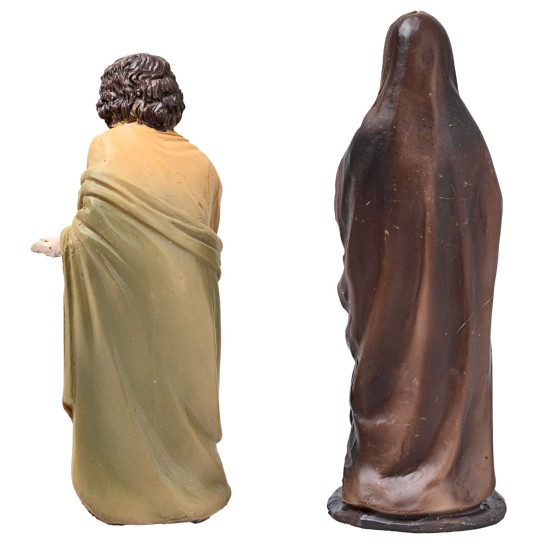 Deposizione di Gesù 10 cm in resina statue pasquiali per