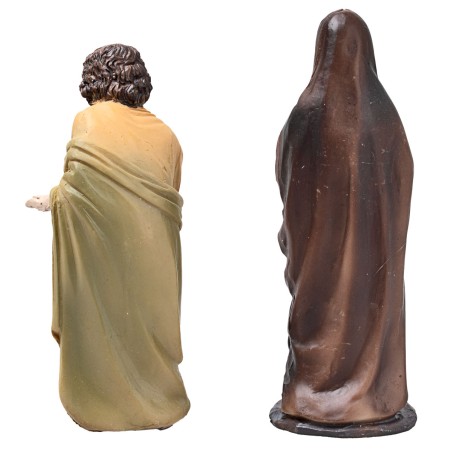 Deposition of Jesus 10 cm in resin Easter statues for