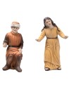 Deposition of Jesus 10 cm in resin Easter statues for