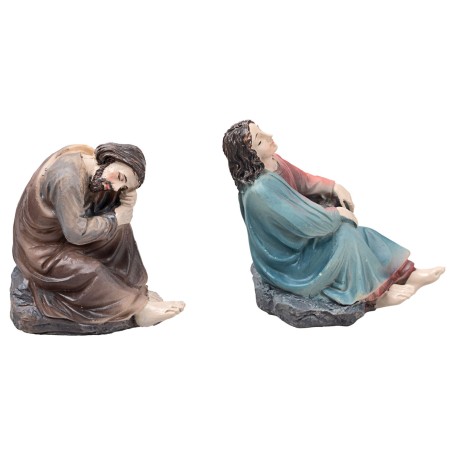 Oración en el huerto de Getsemaní 10 cm en resina estatua