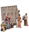 Expulsion of the Merchants from the Temple 10 cm in resin