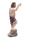 Baptism of Jesus 10 cm in resin Easter statues for nativity scene