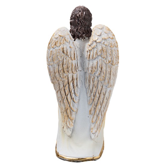 Baptism of Jesus 10 cm in resin Easter statues for nativity scene