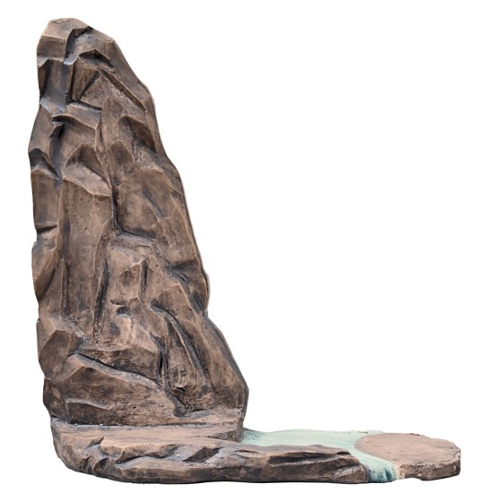 Bautismo de Jesús 10 cm en resina estatuas pascuales para belén