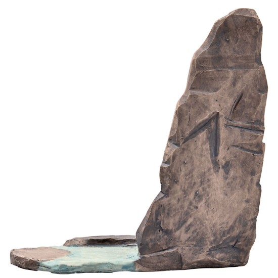 Battesimo di Gesù 10 cm in resina statue pasquali per presepe