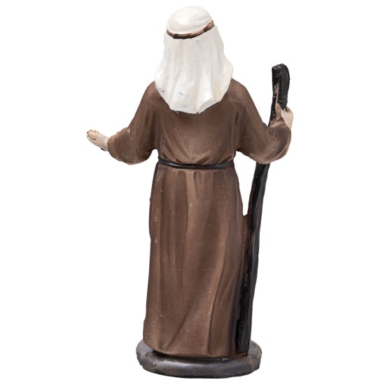 Journey of Mary and Joseph to Bethlehem 10 cm resin statues