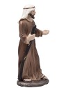 Viaje de María y José a Belén 10 cm en estatuas de resina