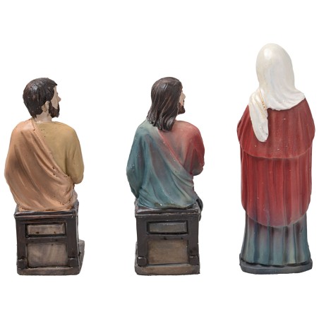 Transmutación del agua en vino 10 cm en resina estatuas