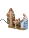 Nativity 30 cm in motion for Mondo Presepi nativity scene