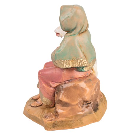 Pastorcilla sentada serie 9,5 cm Fontanini