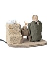 Sharpener series 10 cm in motion for nativity scene Mondo Presepi