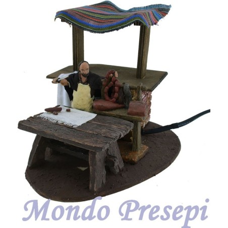 Salumiere Oliver in movimento Mondo Presepi