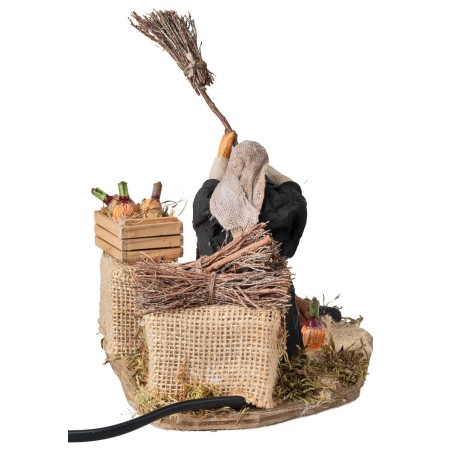 Donna che picchia marito ubriaco serie 12 cm in movimento