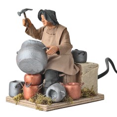 Olla serie 14 cm en movimiento para belén Mondo Presepi 2