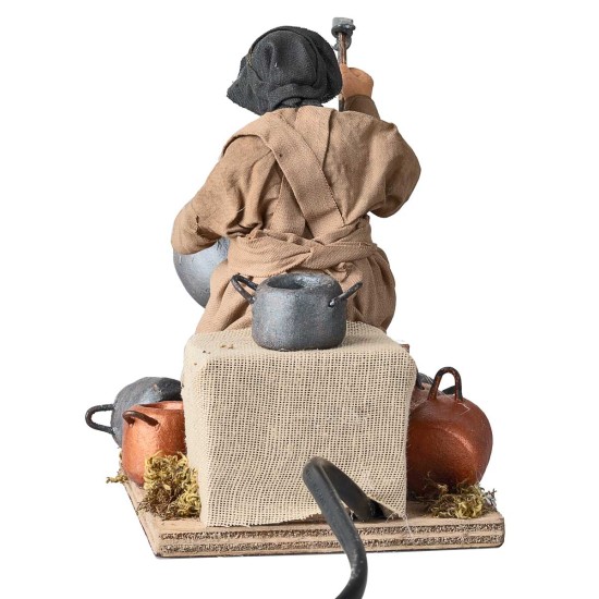 Olla serie 14 cm en movimiento para belén Mondo Presepi