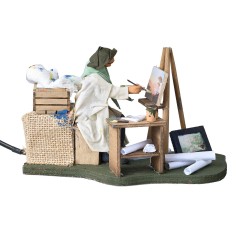 12 cm Moving Painter for Nativity Scene Mondo Presepi 2