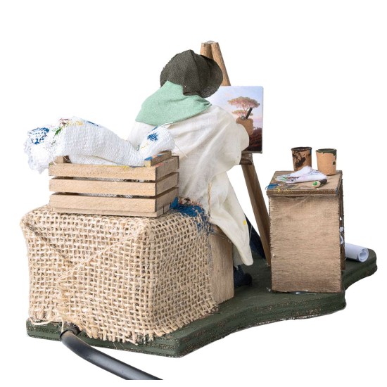 12 cm Moving Painter for Nativity Scene Mondo Presepi