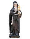 Saint Clare 12 cm in resin for nativity scene World Nativity Scenes