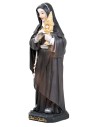 Saint Clare 12 cm in resin for nativity scene World Nativity Scenes