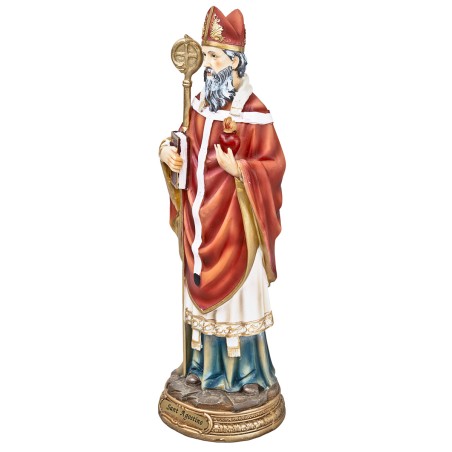 Saint Augustine 20 cm in resin for nativity scene World Nativity