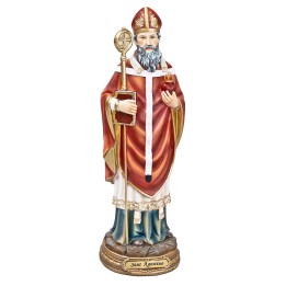 Saint Augustine 30 cm in resin