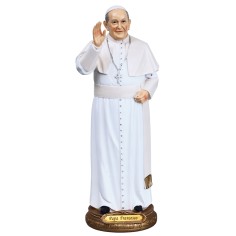 Papa Francisco 20 cm en resina para belén Mondo Presepi