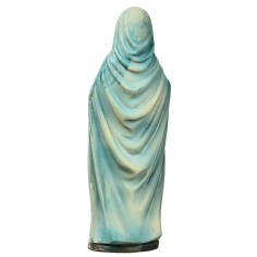 Pregnant Madonna with light dress 11 cm in resin 2
