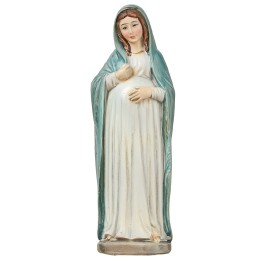 Madonna embarazada 11.5 cm en resina