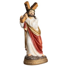 Jesus carrying the cross series 30 cm in resin