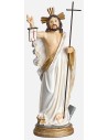 Risen Christ with a height of 31 cm in resin for Mondo Nativity scene