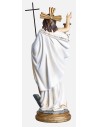 Risen Christ with a height of 31 cm in resin for Mondo Nativity scene