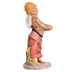 Niño con cesta serie 30 cm Fontanini 2