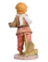 Bimbo con cesto serie 30 cm Fontanini per presepe Mondo Presepi