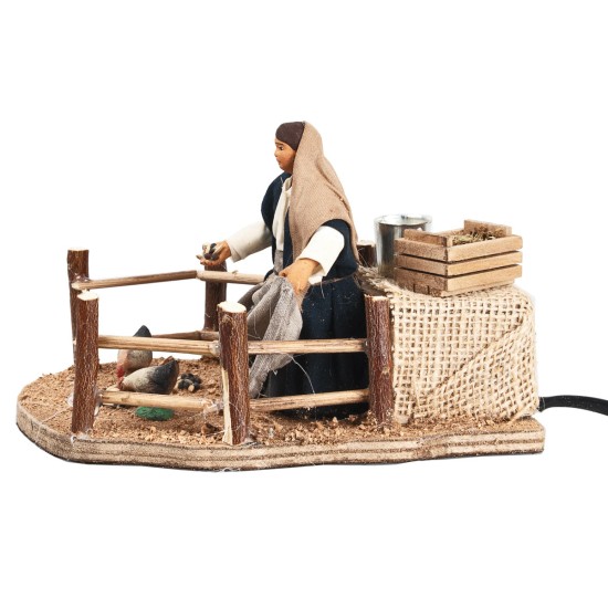 copy of Standing Washerwoman 10 cm in motion for Mondo Nativity