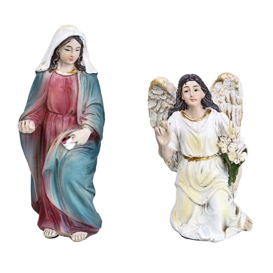 Beso de Judas 10 cm en resina estatuas pascuales para belén