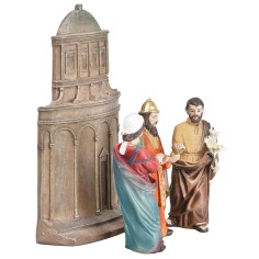 Sposalizio di Maria e Giuseppe 10 cm in resina statue pasquali