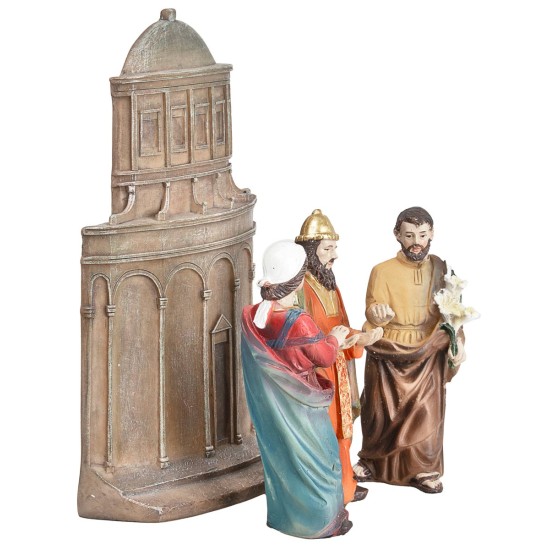 copy of Washing of the Feet 10 cm in resin Easter figurines