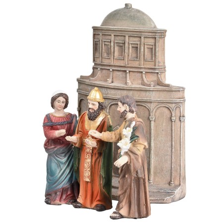 copy of Washing of the Feet 10 cm in resin Easter figurines