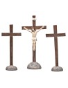 Crucifixión de Jesús 10 cm en resina estatuas pascuales