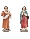 Crucifixion of Jesus 10 cm in resin Easter statues for