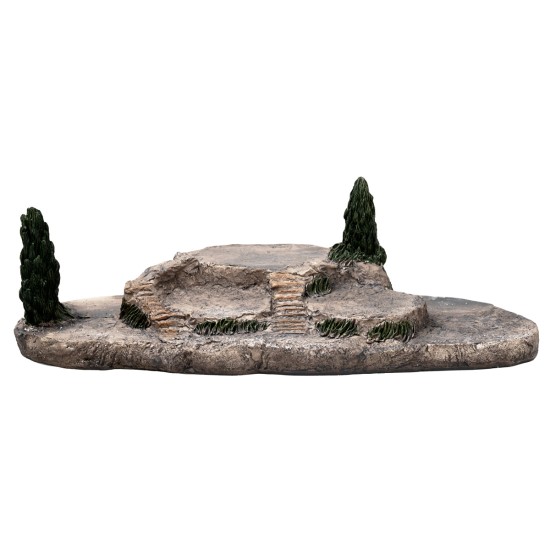Crucifixión de Jesús 10 cm en resina estatuas pascuales