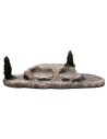 Crocifissione di Gesù 10 cm in resina statue pasquali