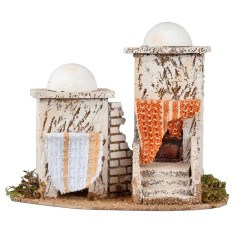 Case arabe cm 20x14x17 h per presepe Mondo Presepi