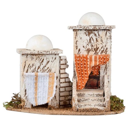 Casas árabes cm 20x14x17 h para belén Mundo Pesebres